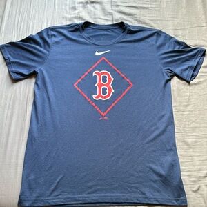 Boston Red Sox Navy Blue Nike Training T-Shirt